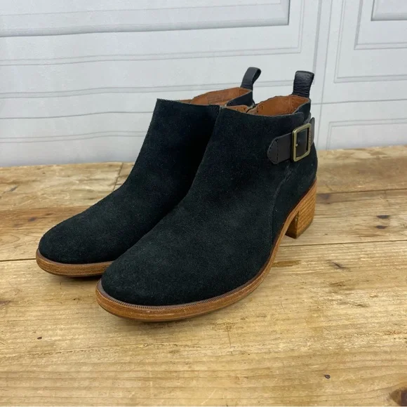Kork-Ease Mesa Black‎ Suede Bootie - Women's Size 8 - Picture 5 of 14